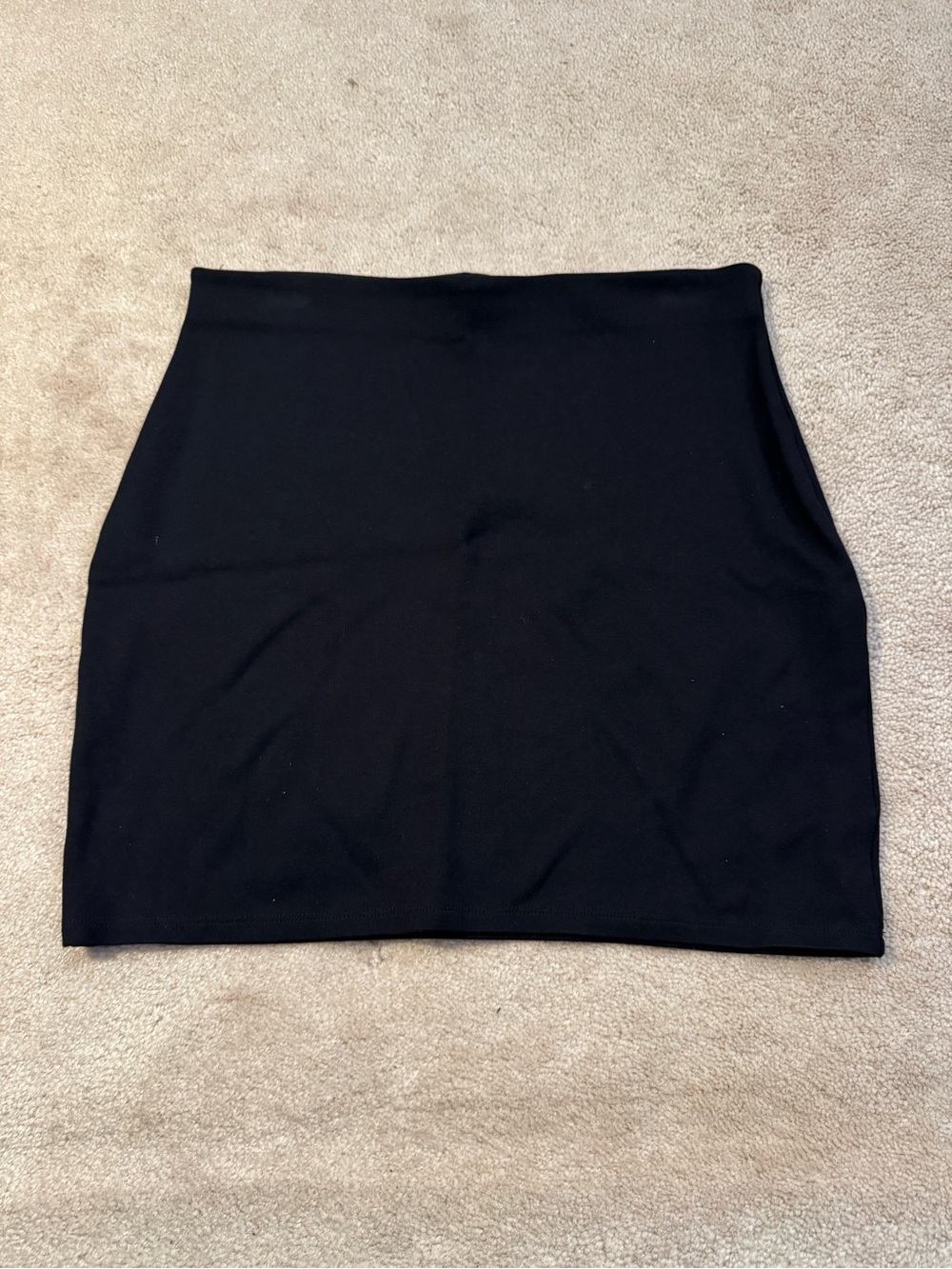 Sunday Best Black Mini Skirt